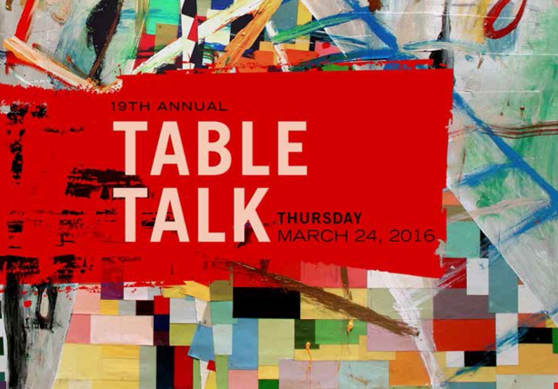 Table Talk 2016 Invitation - Front