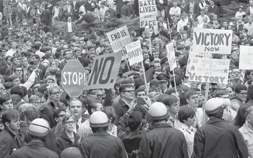 A Demonstration in the 1960s